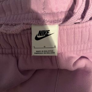 Mens lavender Nike joggers